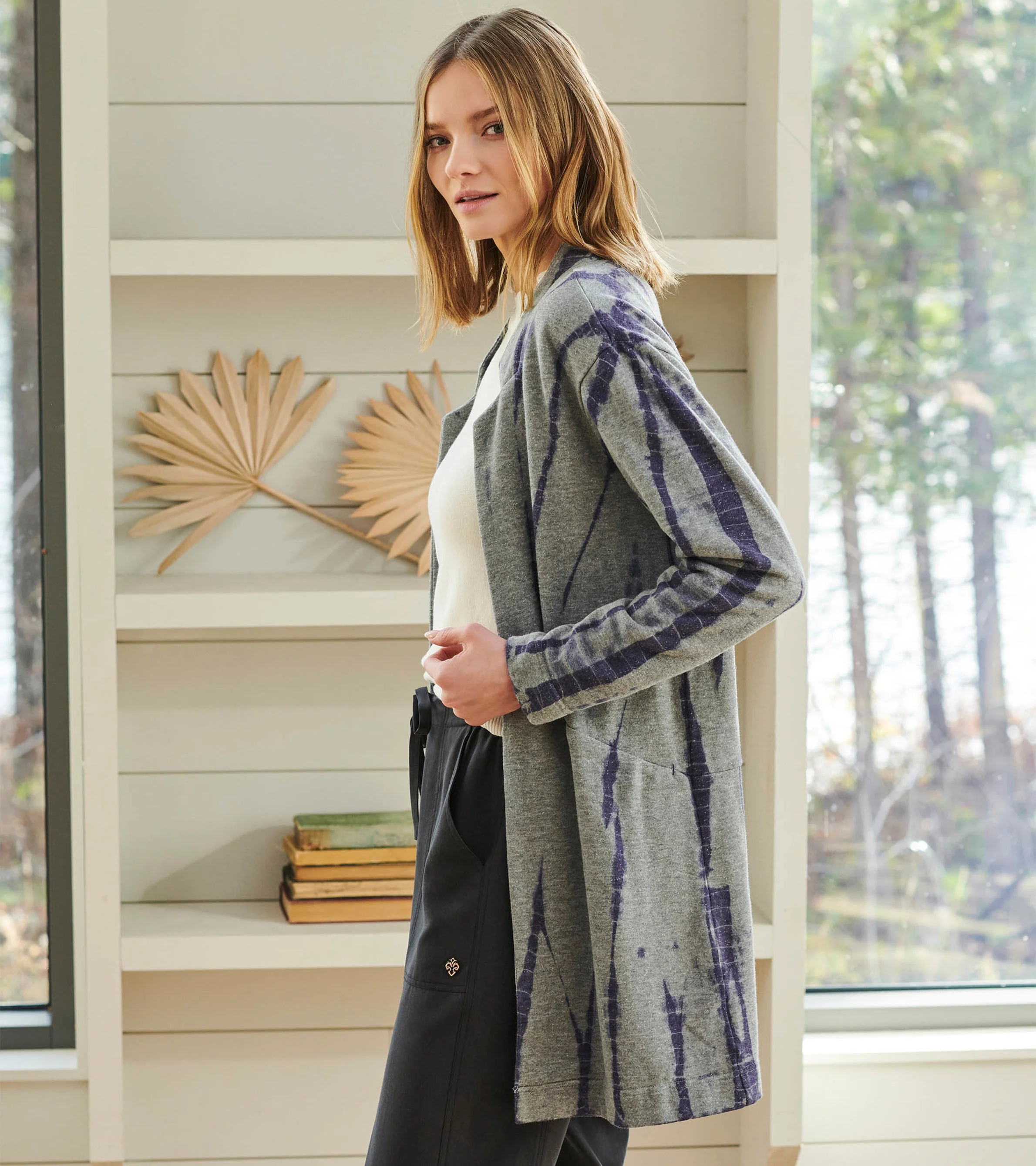 Ami Cardigan - Storm Tie Dye - Image 2