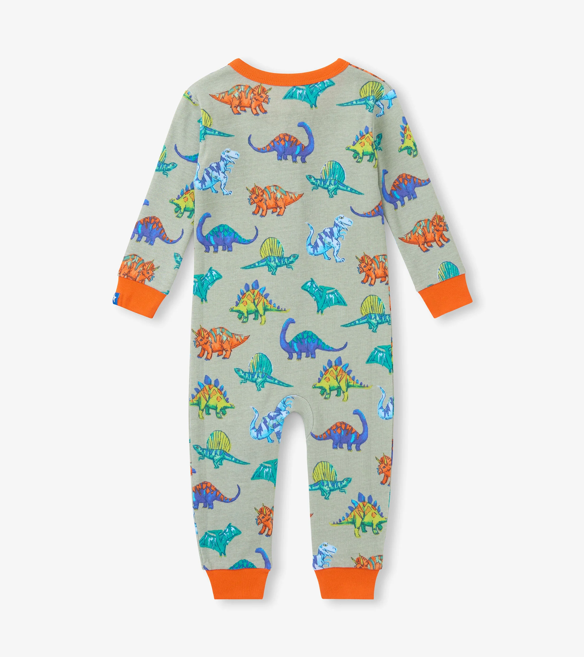 Baby Boys Dino Party Cotton Sleeper - Image 2