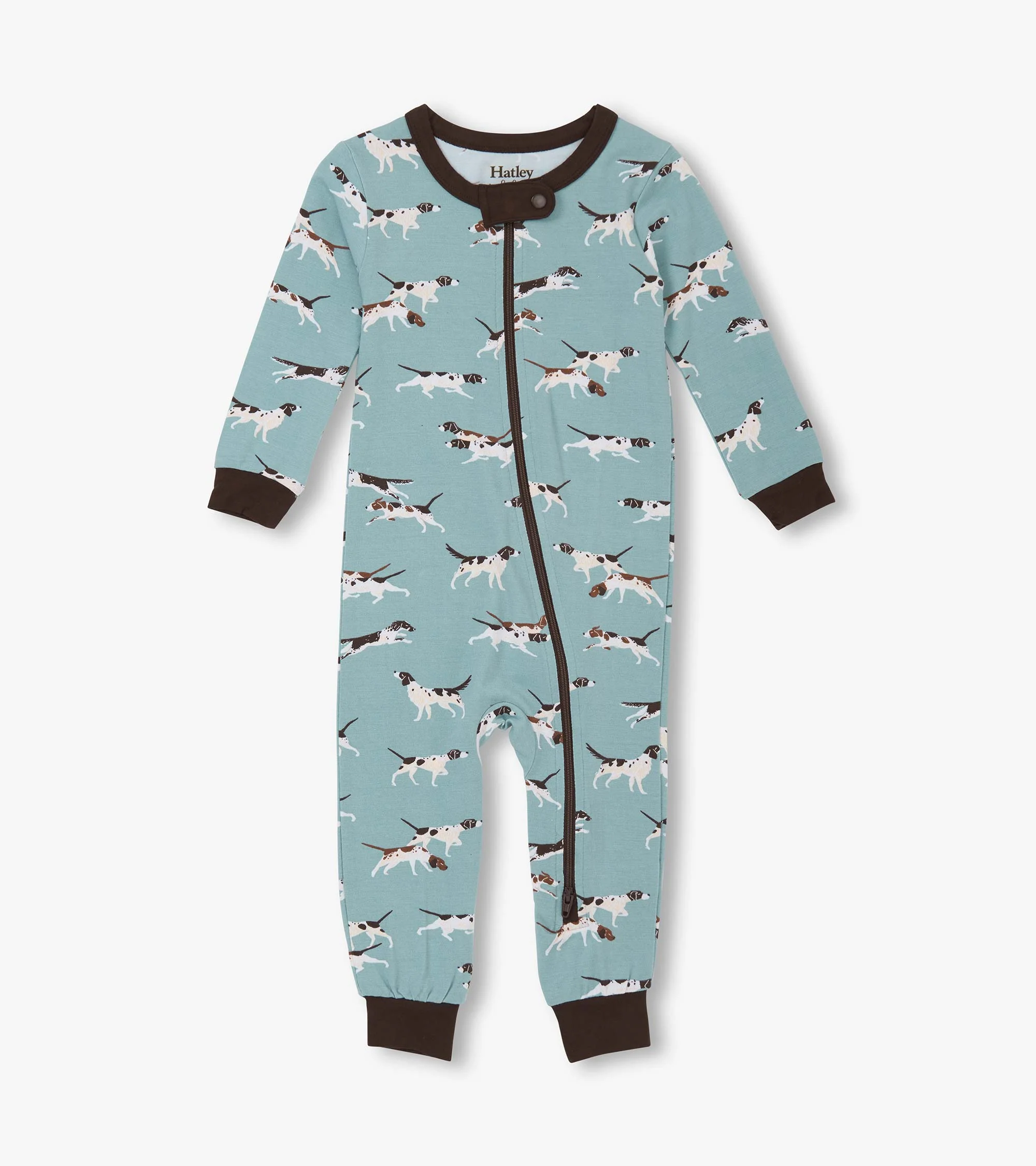 Baby Boys Hunting Dogs Bamboo Sleeper