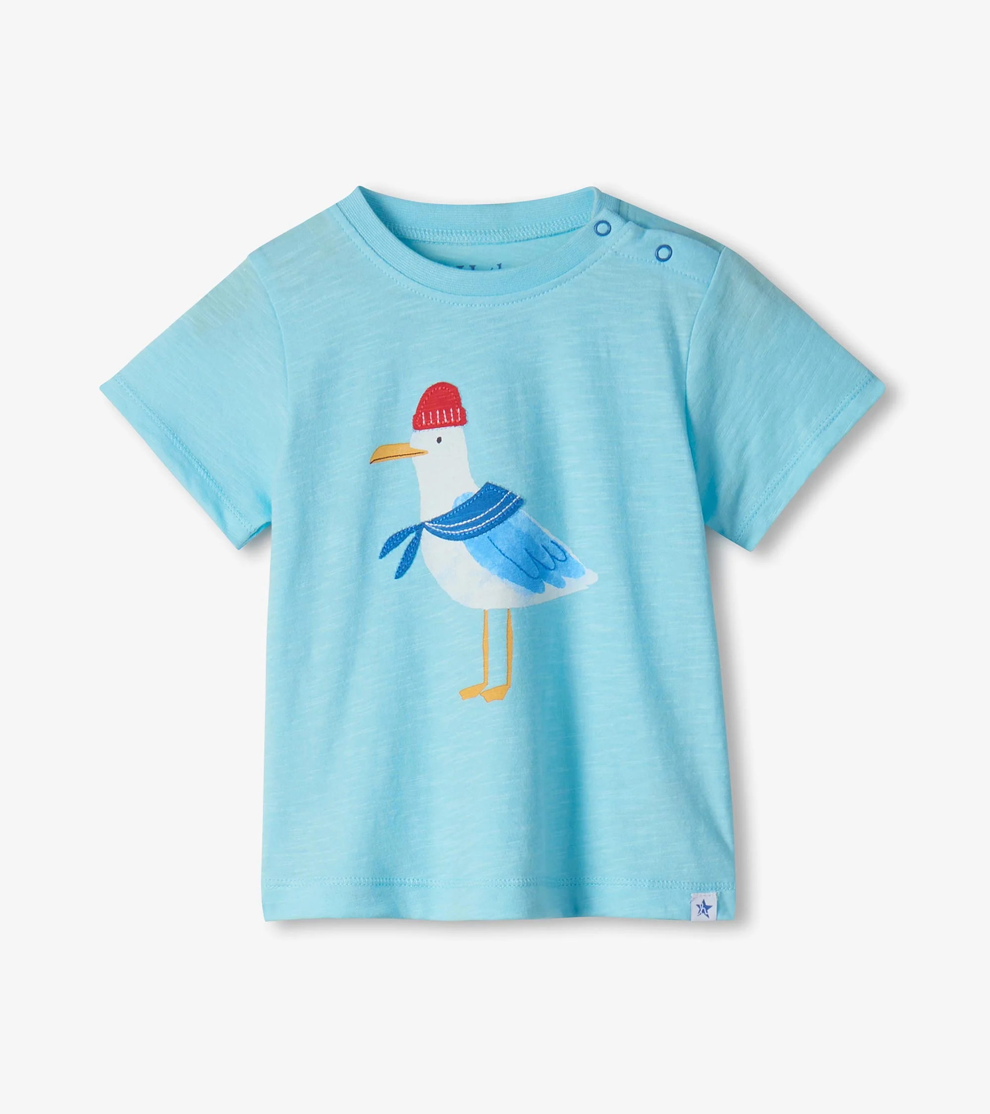 Baby & Toddler Boys Charming Seagull T-Shirt & Shorts Set - Image 2