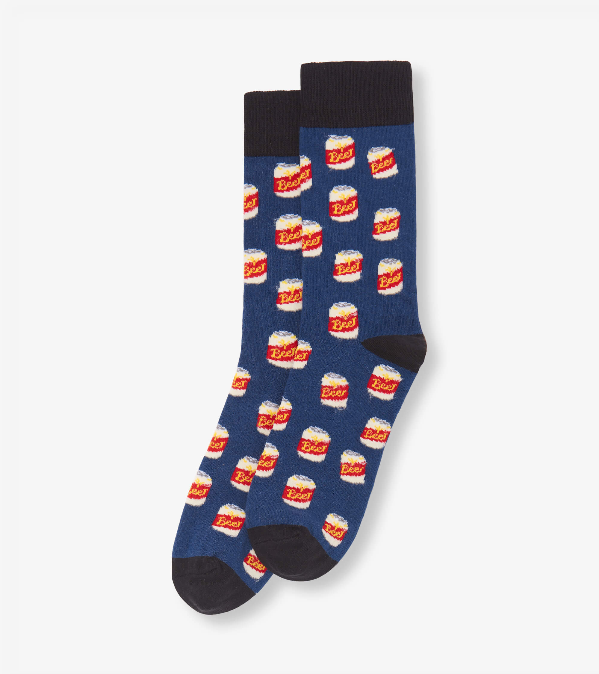 Beer Cans Men's Crew Socks - Image 2