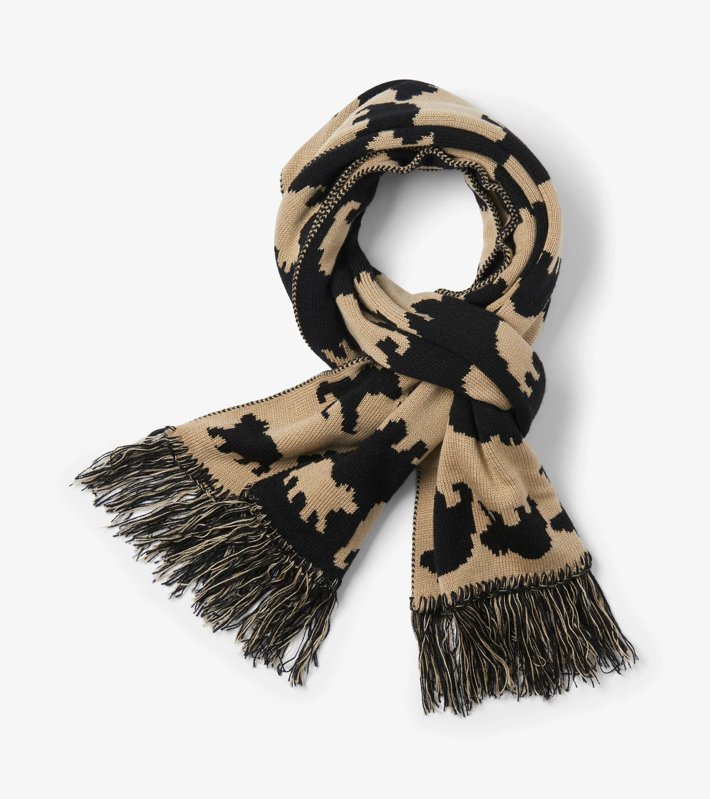 Black Bears Adult Heritage Scarf