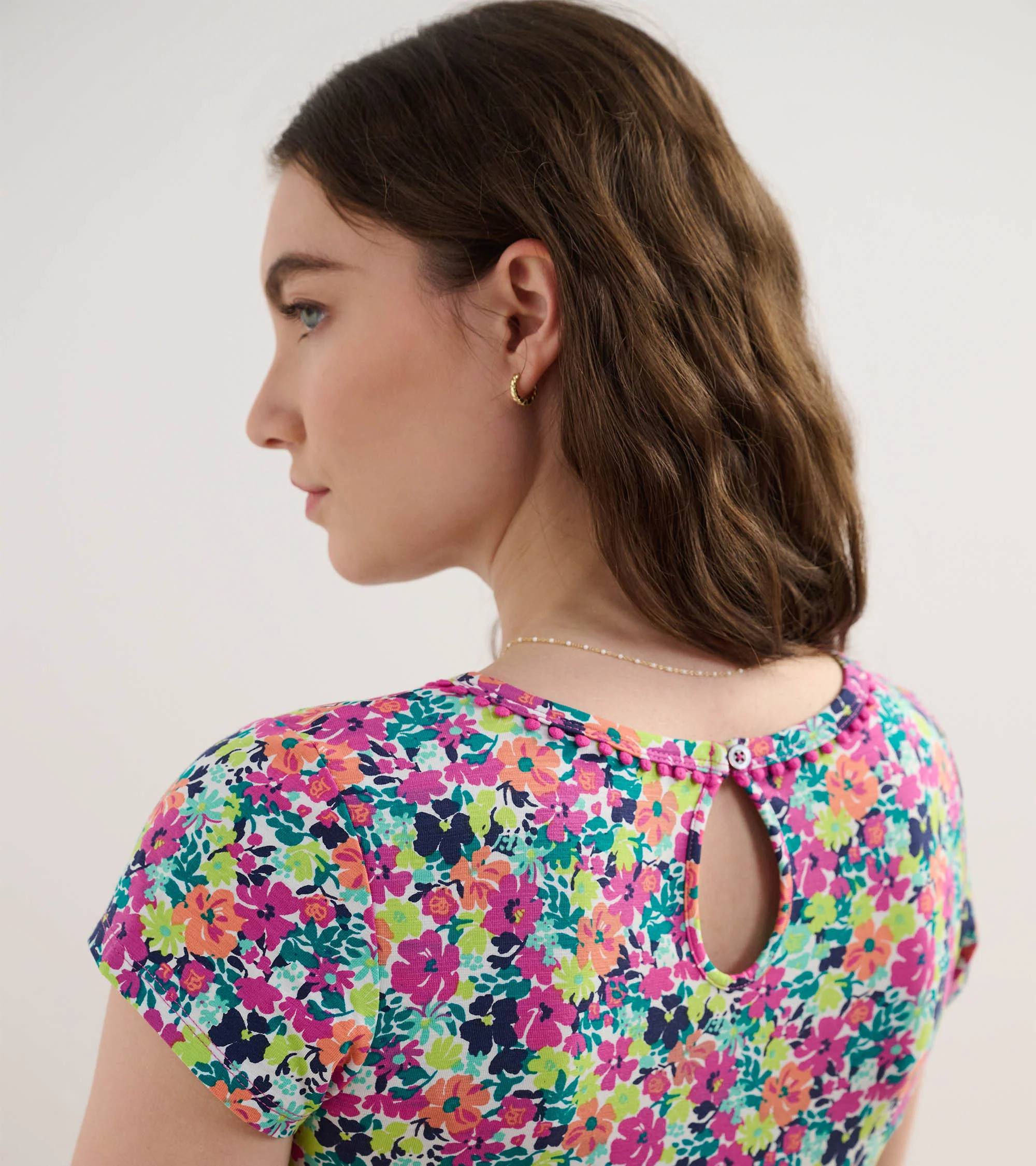 Cici A-Line Dress - Fresh Flowers - Image 3