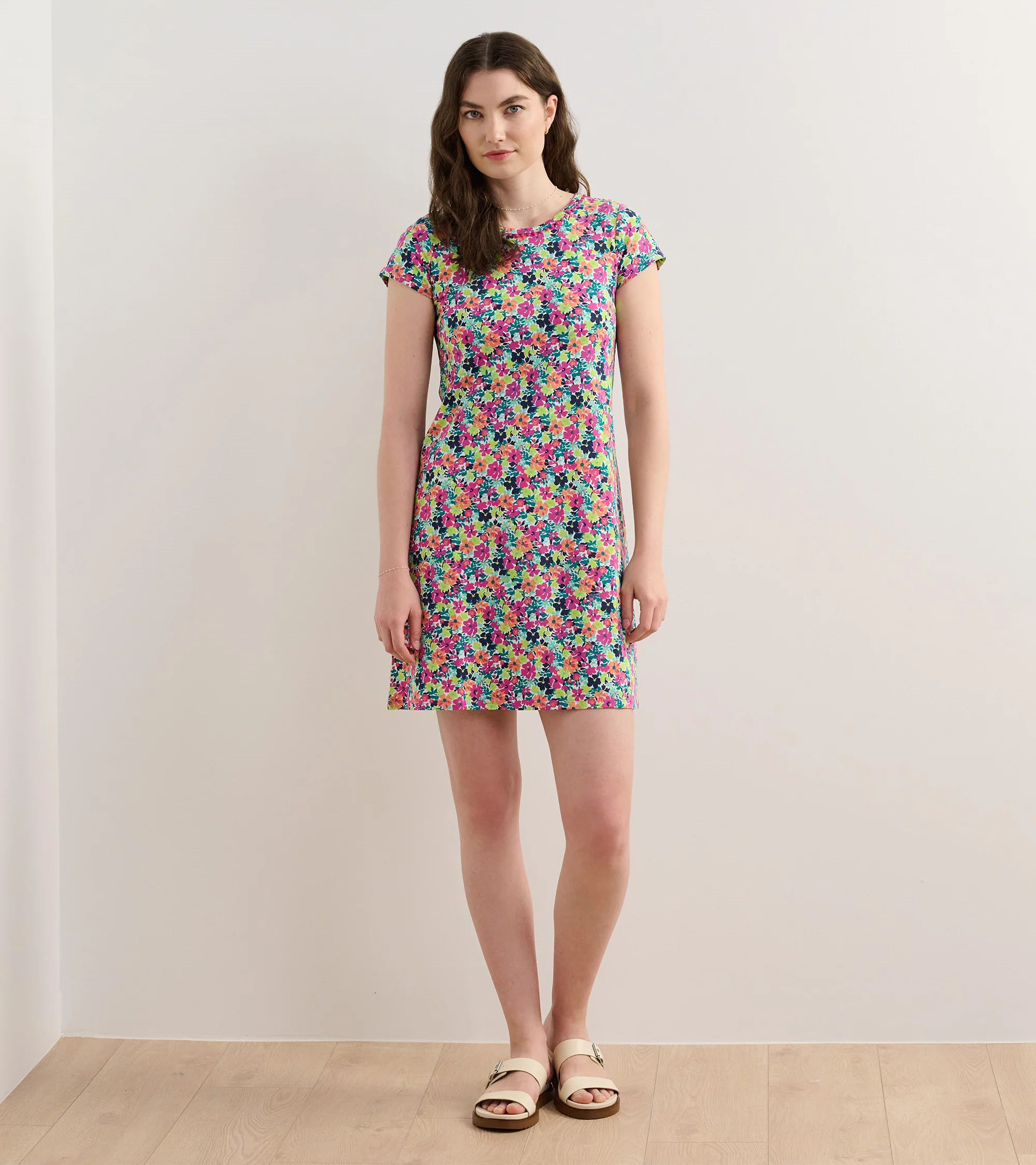 Cici A-Line Dress - Fresh Flowers - Image 5