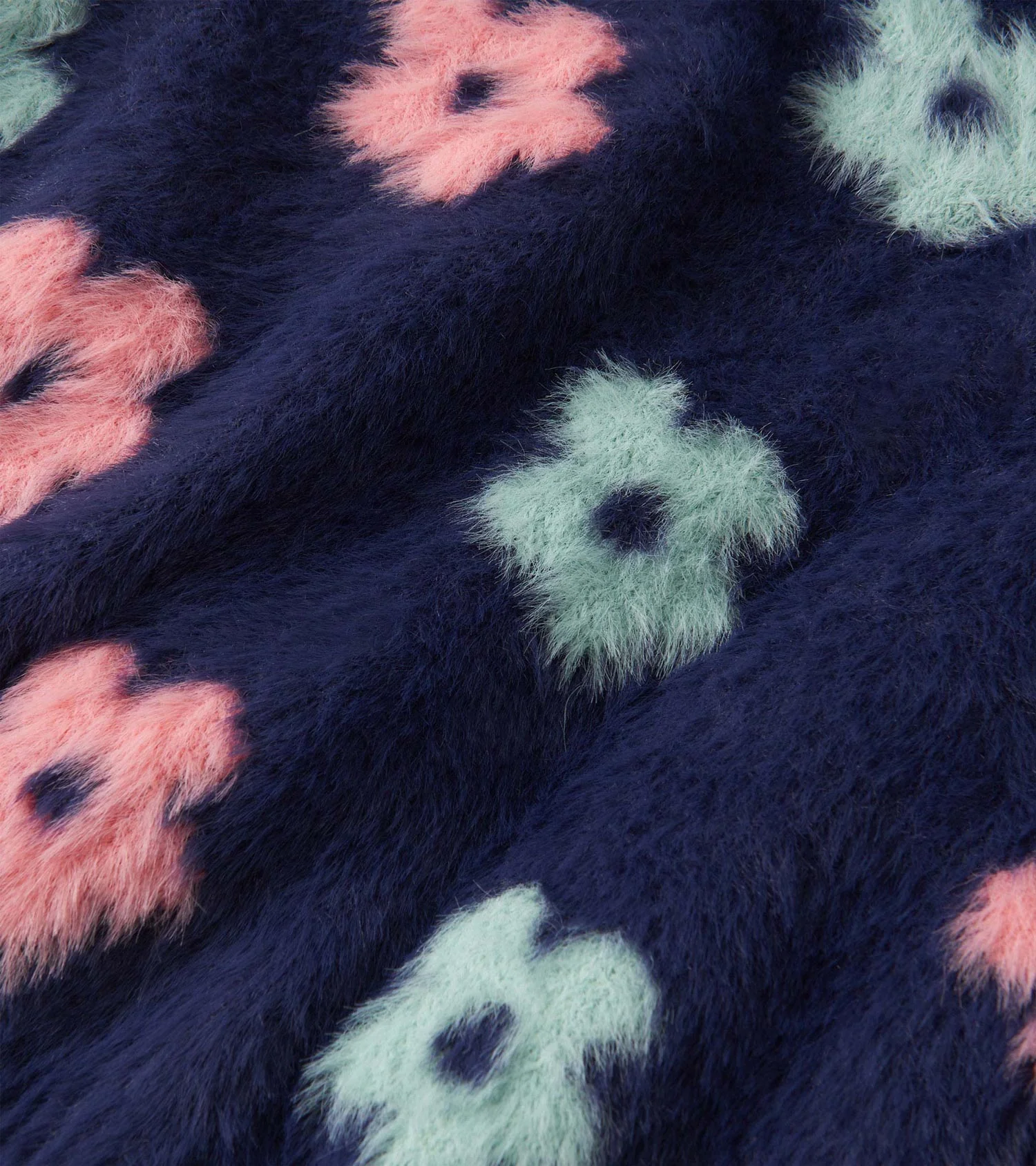 Girls Big Flowers Open Cardigan - Image 5