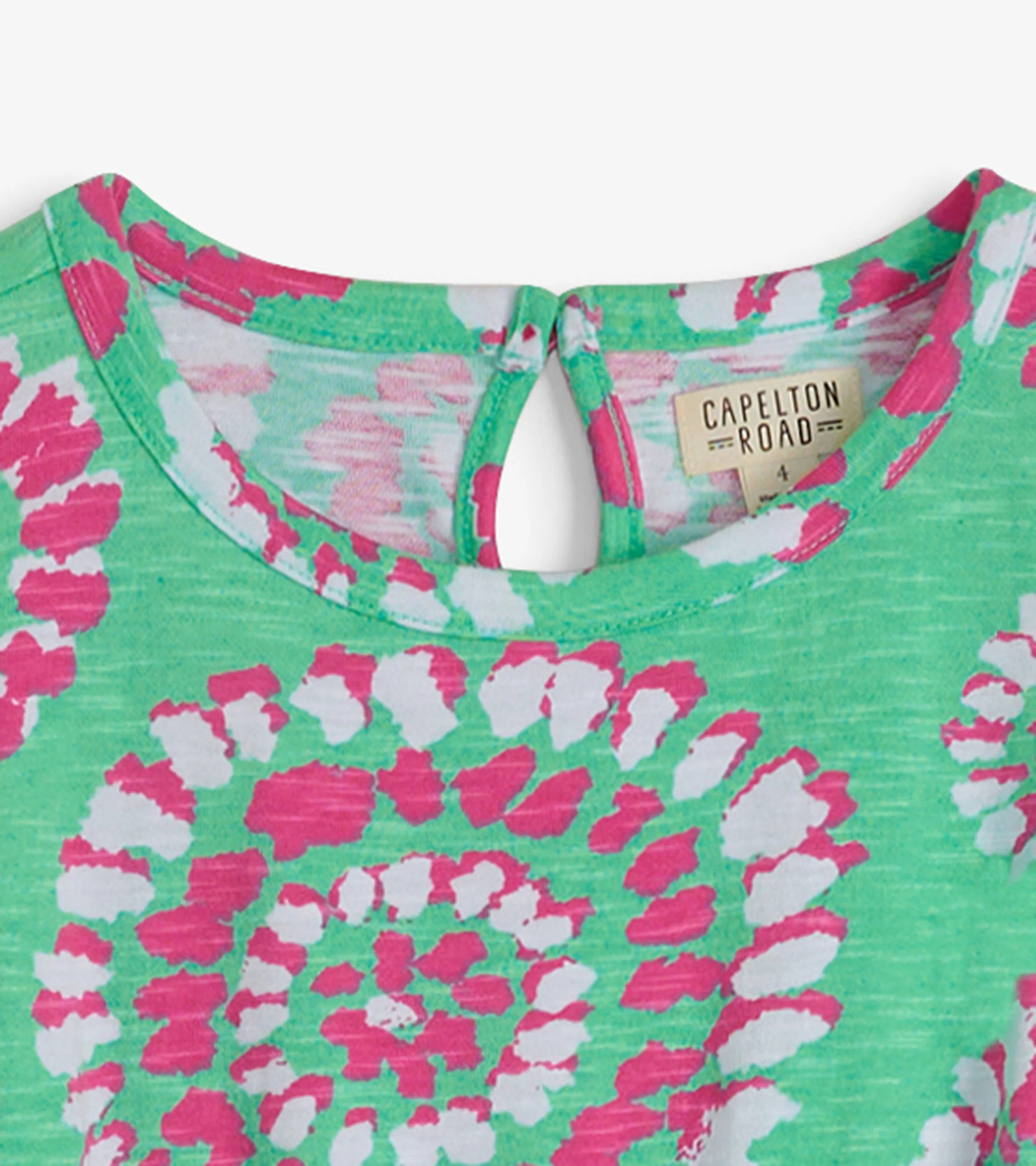 Girls Mandala T-Shirt Dress - Image 5