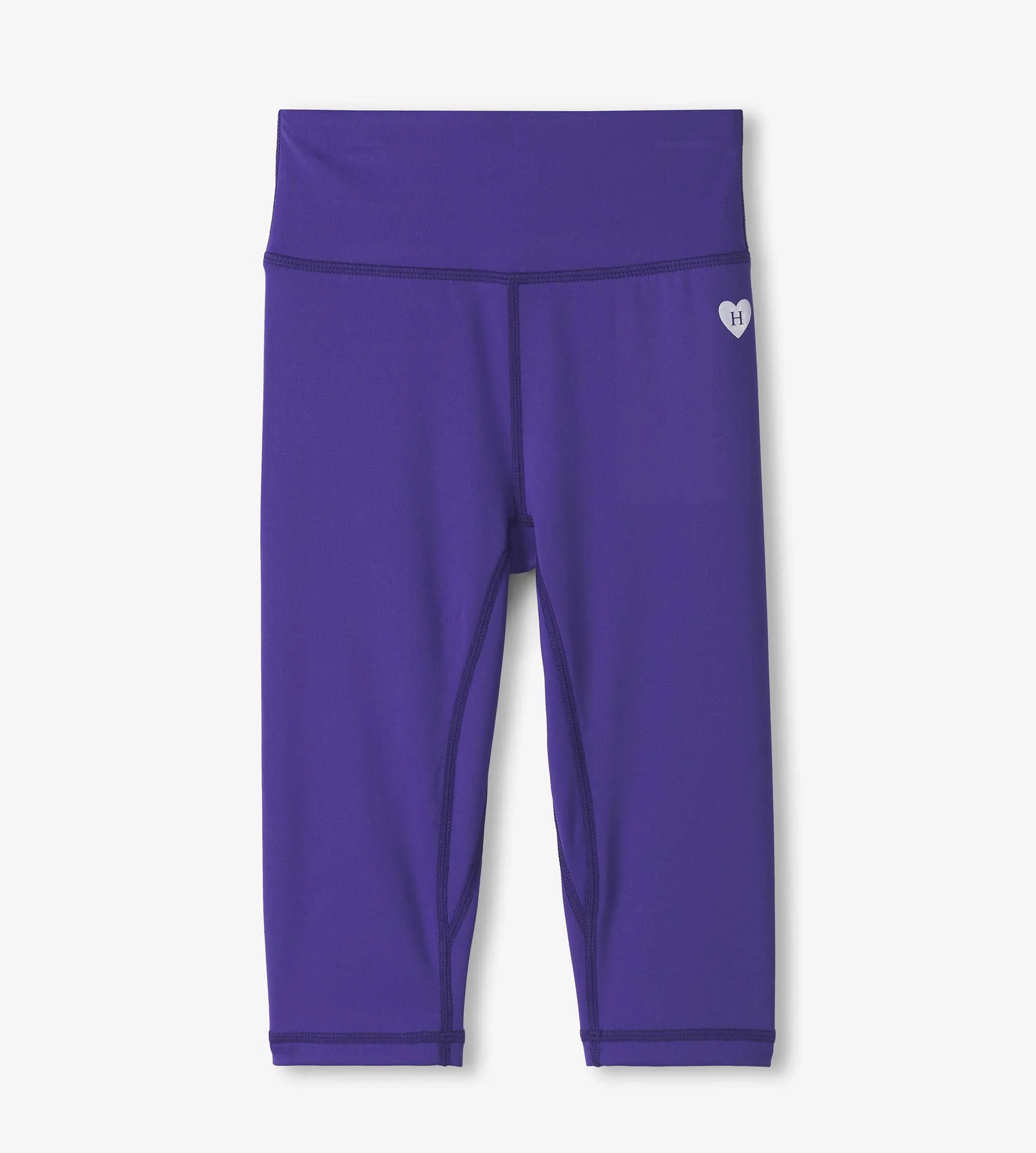 Girls Purple Active Capris