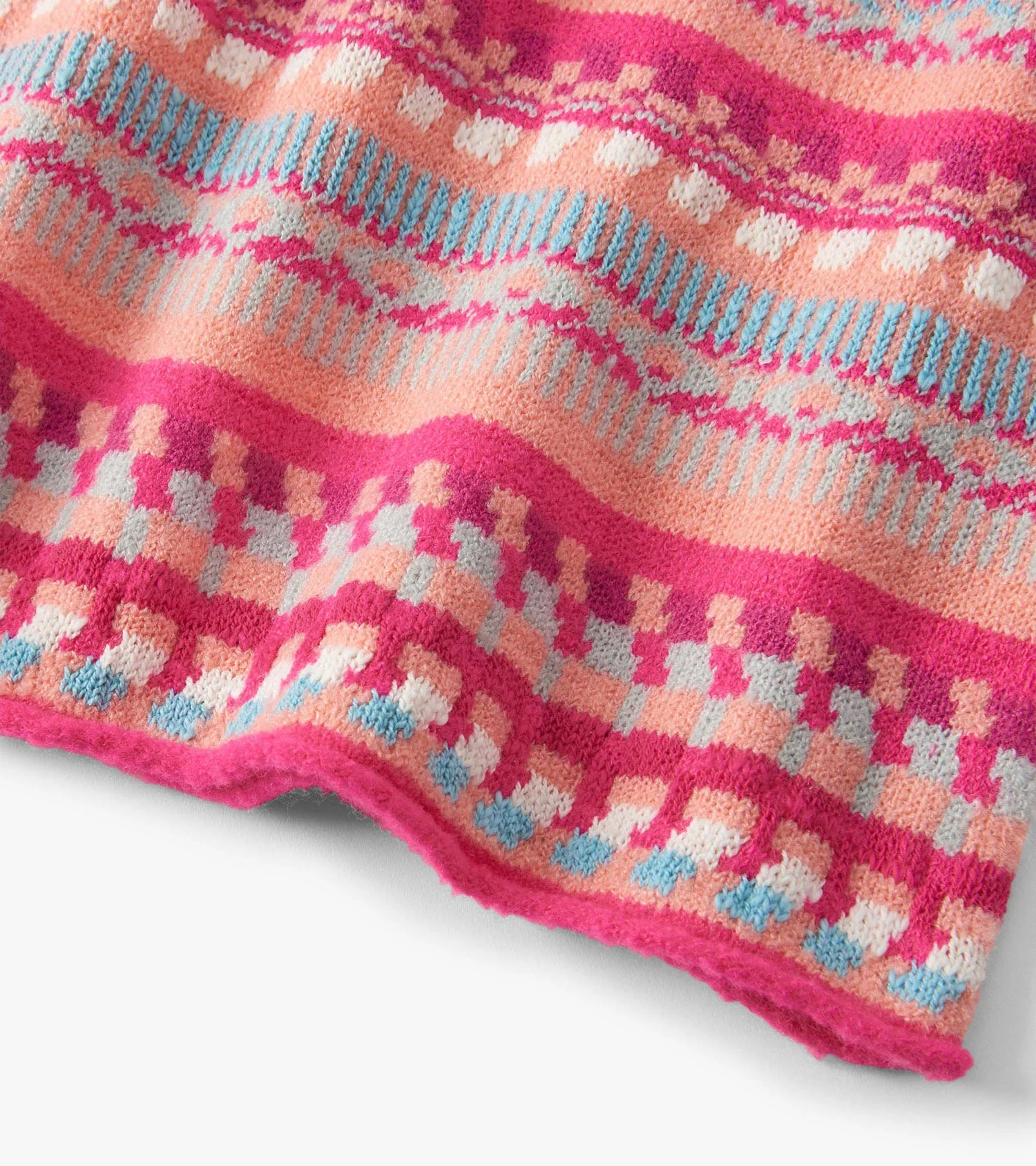 Girls Sunset Stripe Sweater Dress - Image 4