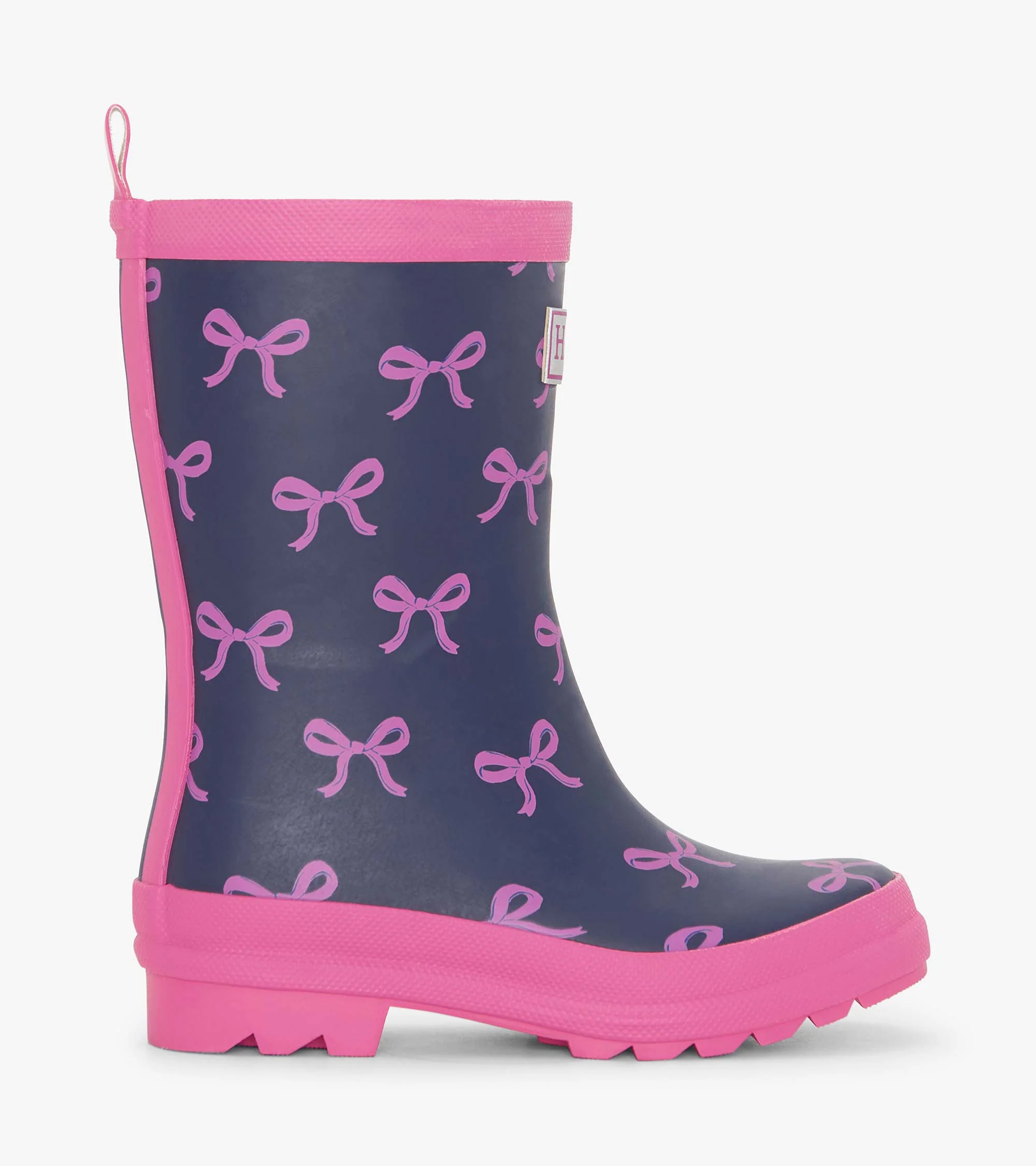 Girls Teeny Bows Matte Rain Boots - Image 2