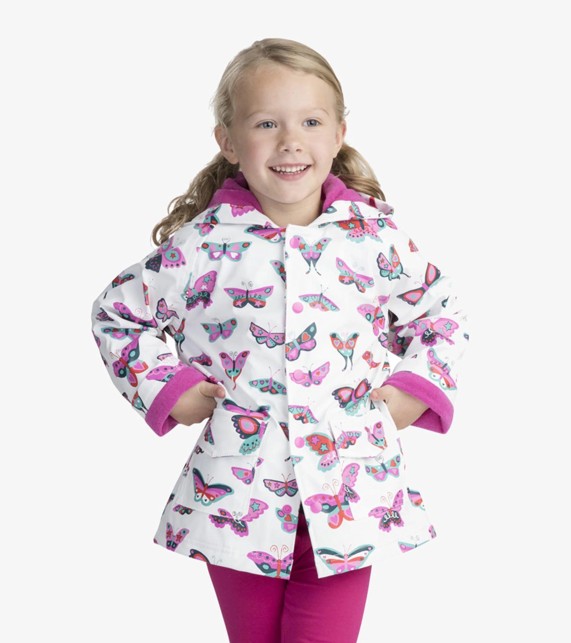 Groovy Butterflies Raincoat - Image 2