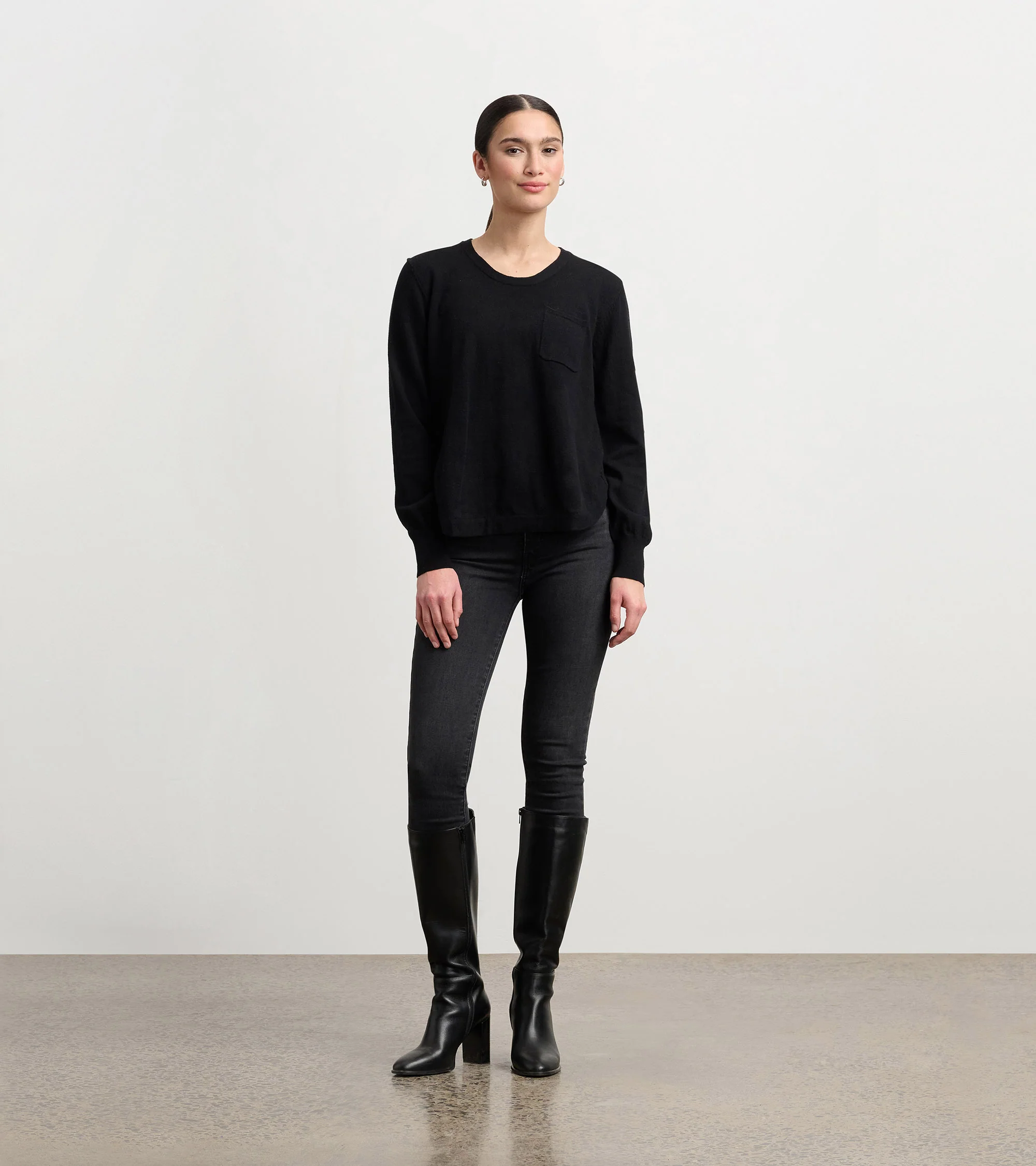 Jessie Sweater - Black - Image 3