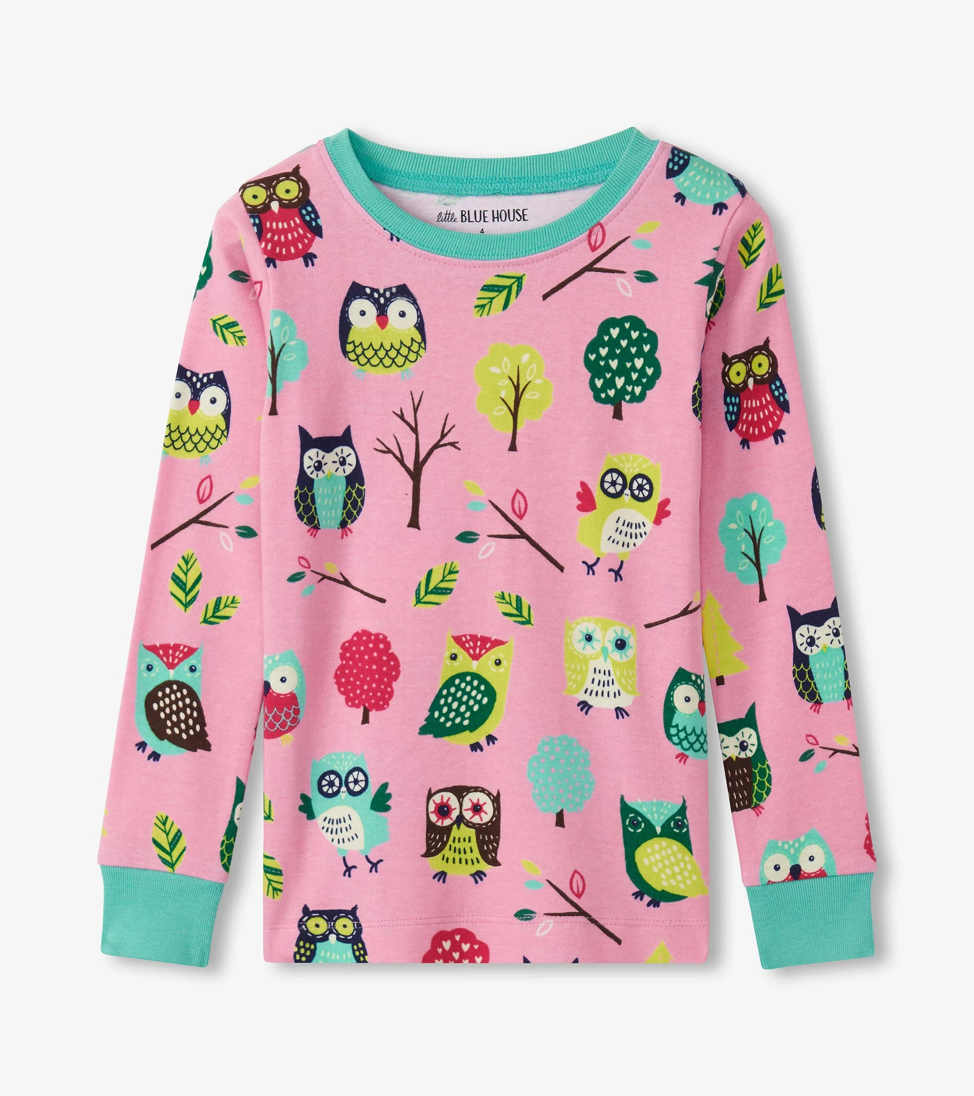 Kids Night Owl Pajama Set - Image 3