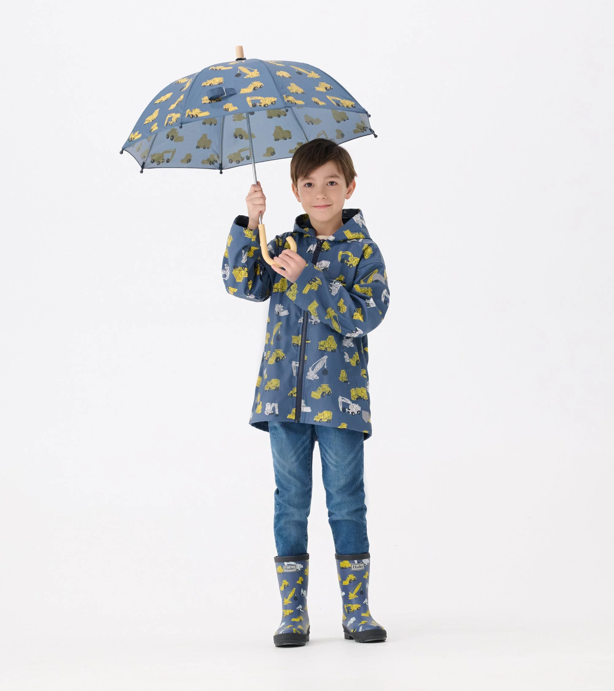 Kids Under Construction Umbrella - Image 2
