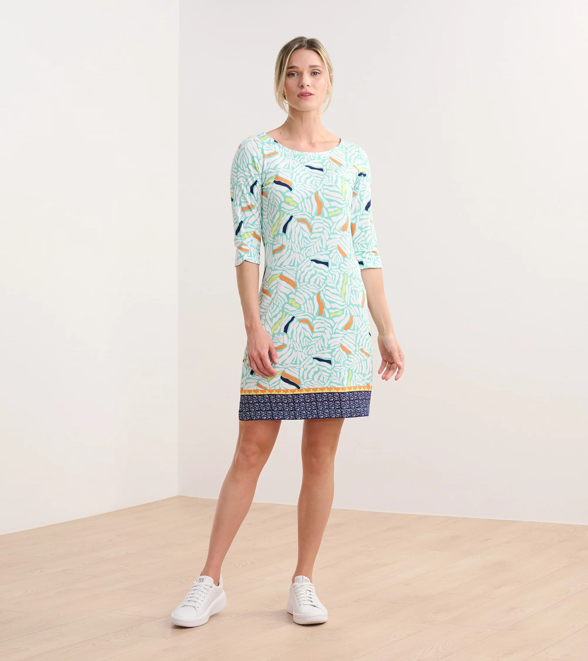 Lucy Dress - Organic Leaves - Image 5