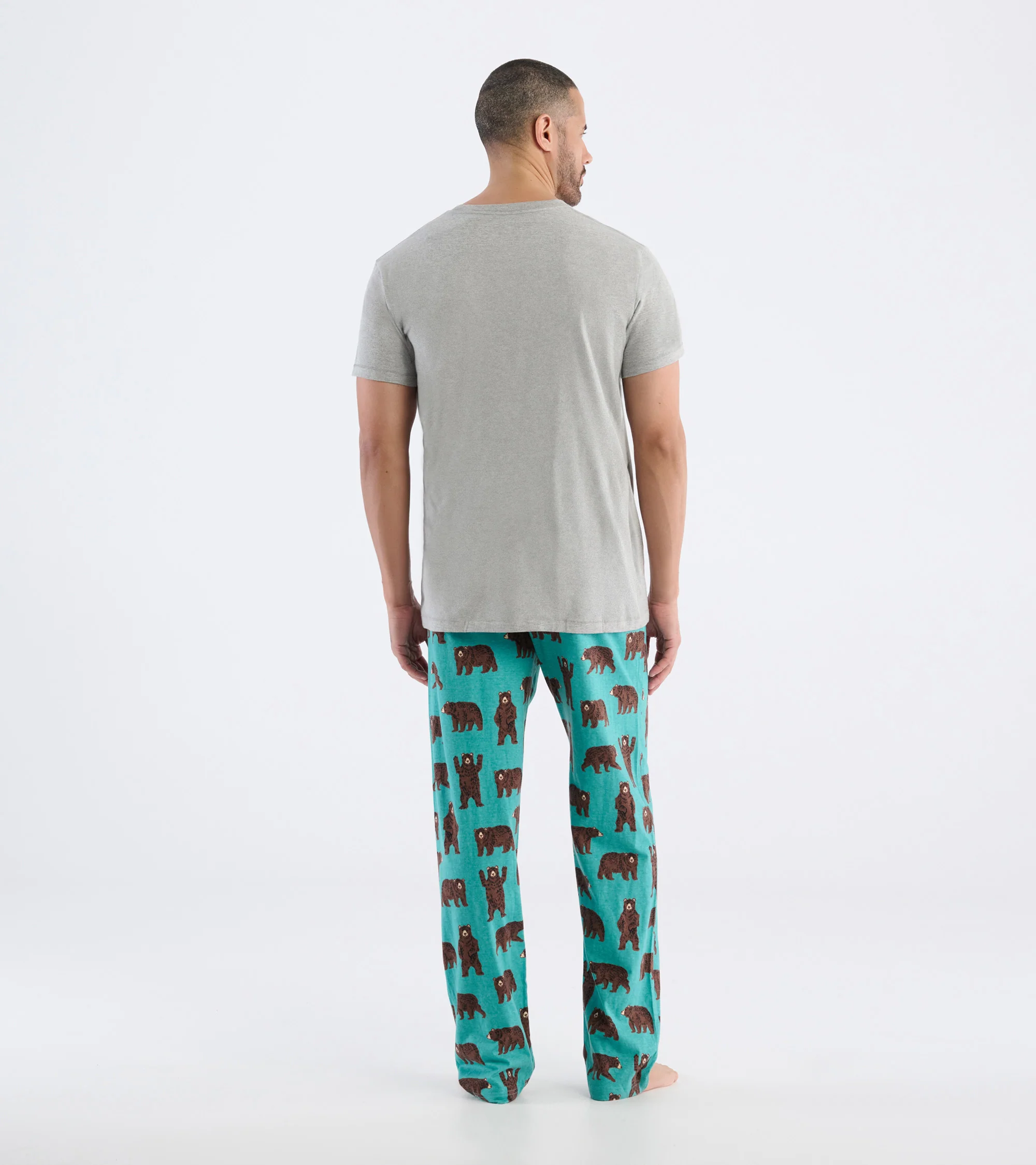 Men's Brown Bears Man Pants - Image 6