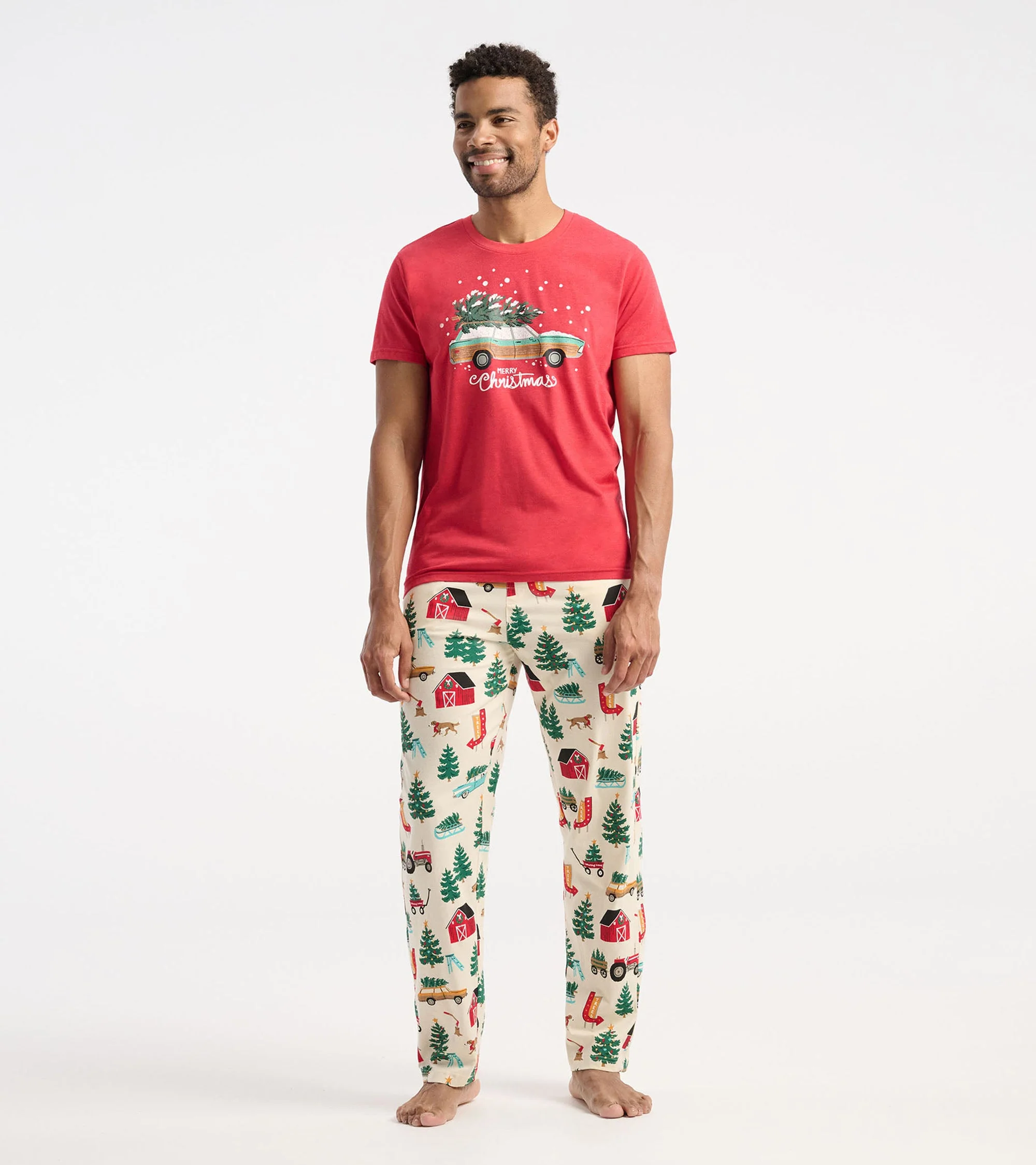 Men's Merry Christmas T-Shirt - Image 3