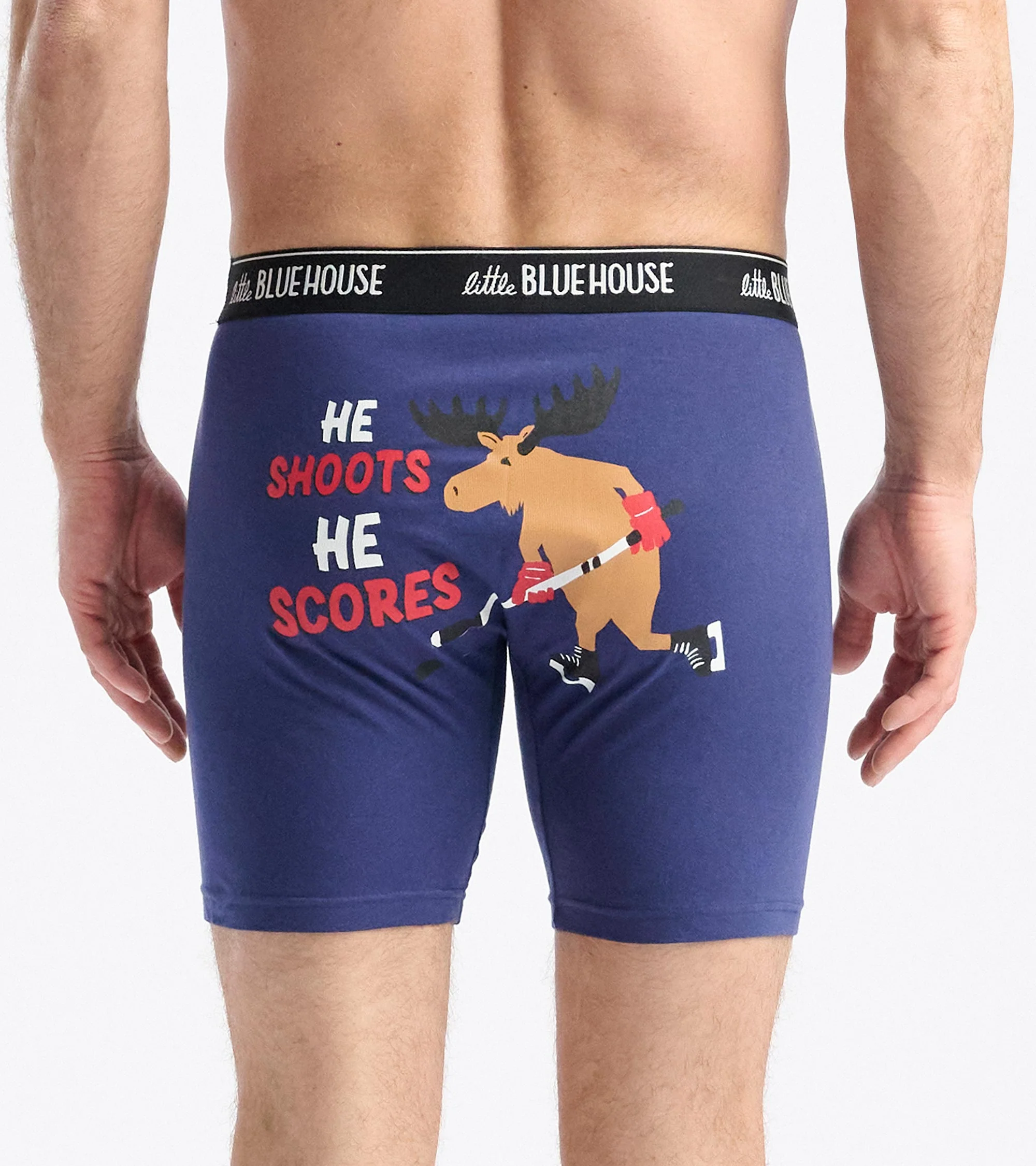 Men's Shoots He Scores Boxer Briefs