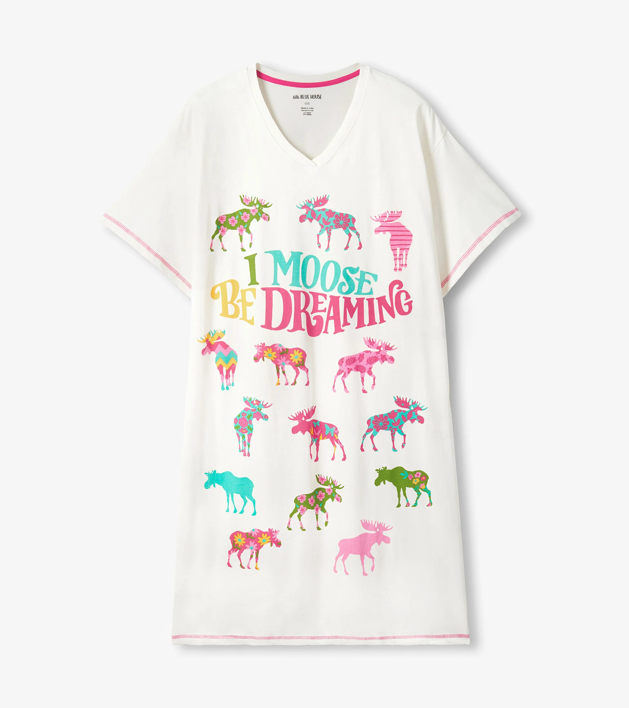 I Moose Be Dreaming Women's Sleepshirt - Image 2