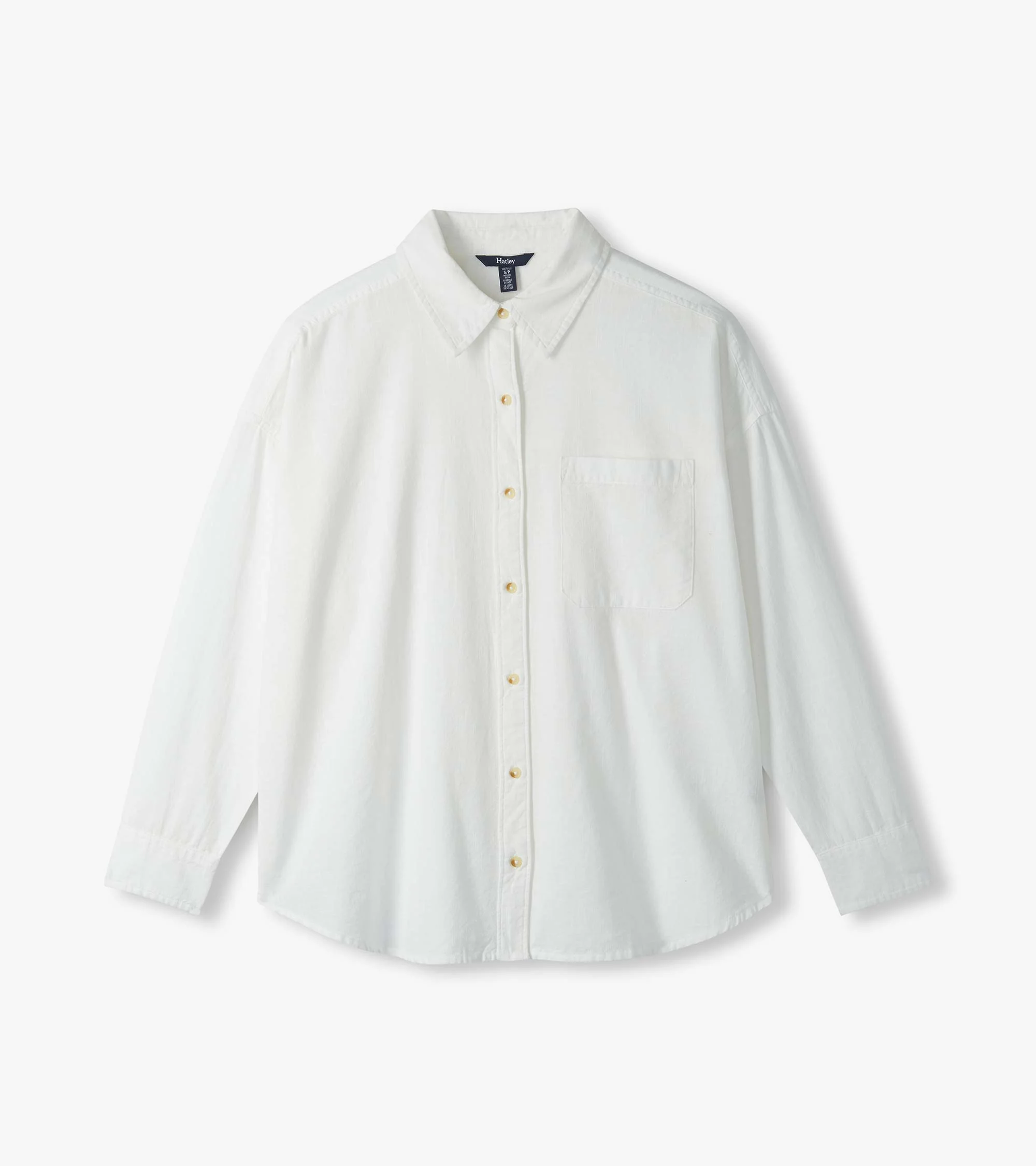 Relaxed Button Down - White - Image 2