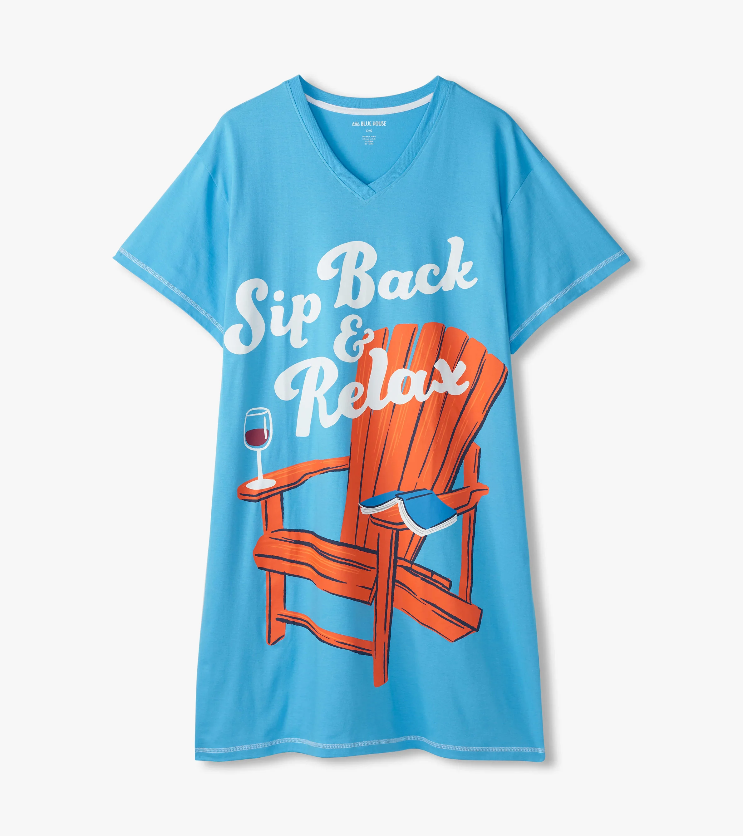 Sip Back and Relax Women's Sleepshirt - Image 2