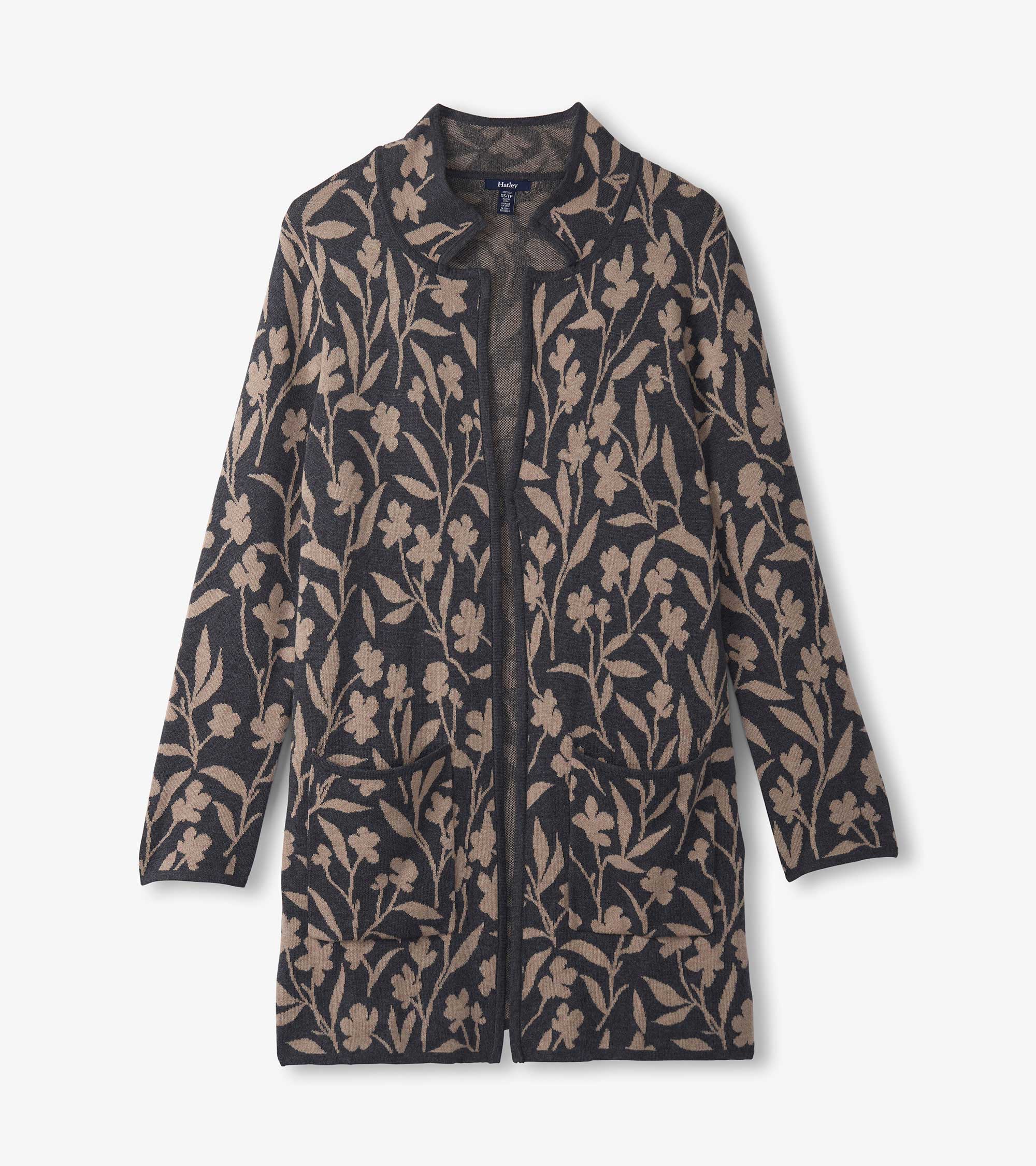 Sweater Blazer - Floral Vines - Image 2