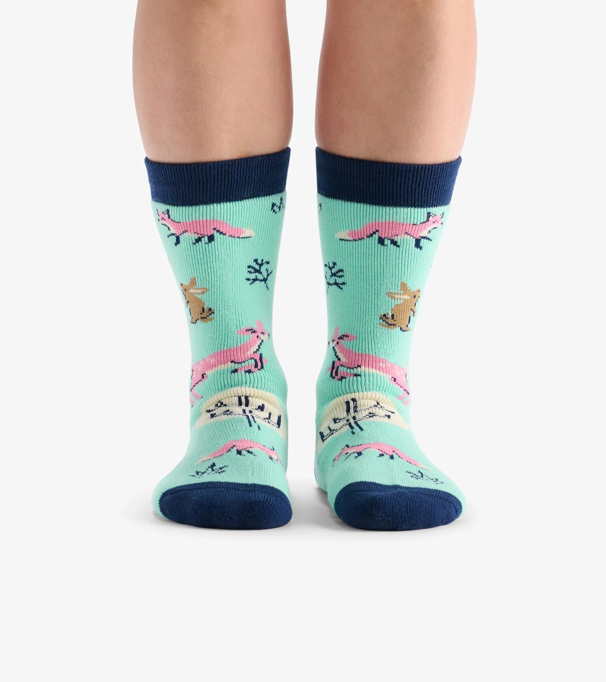 Women's Forest Animals Cozy Socks - Image 4