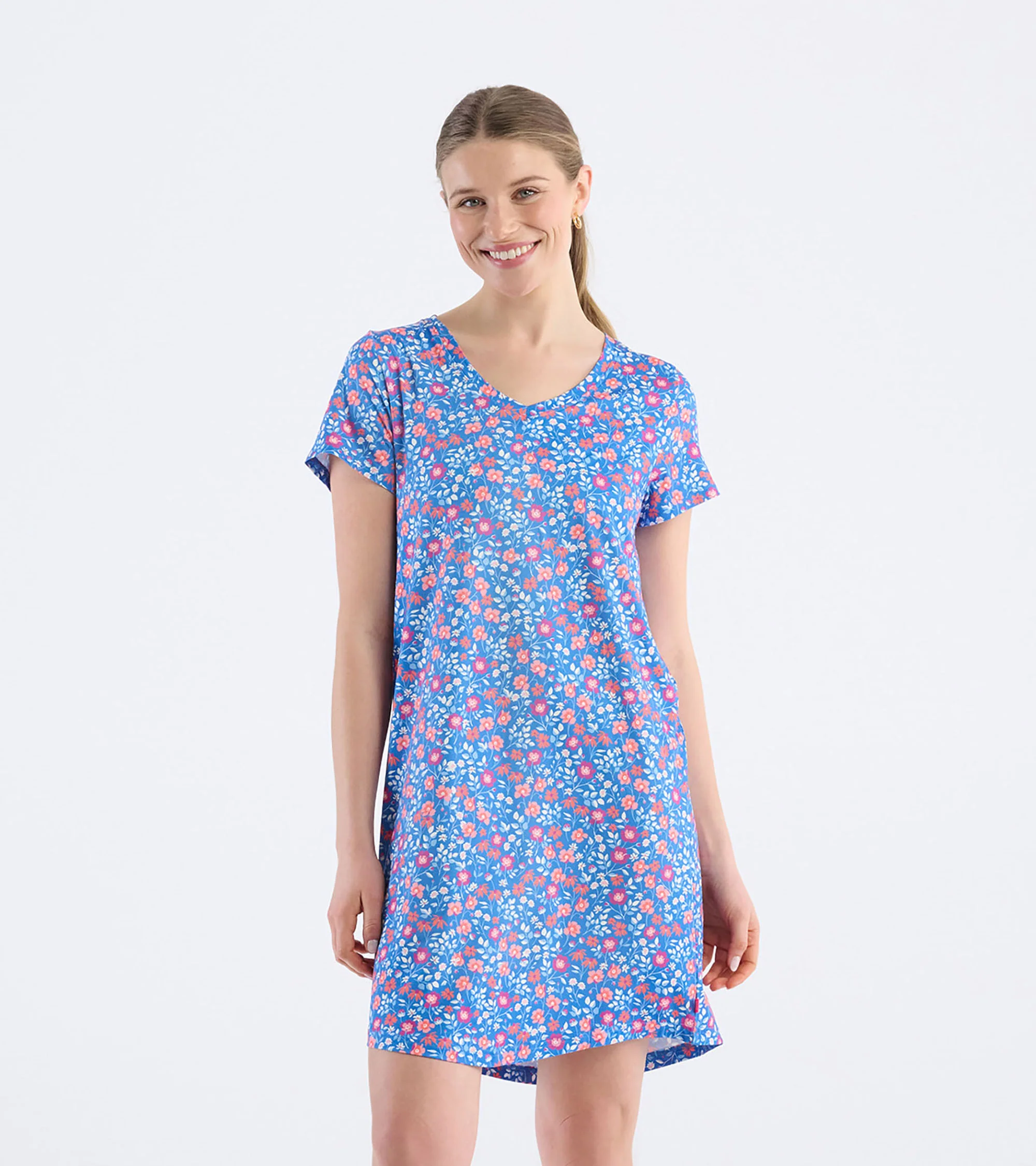 Women's Garden Flowers Nightdress