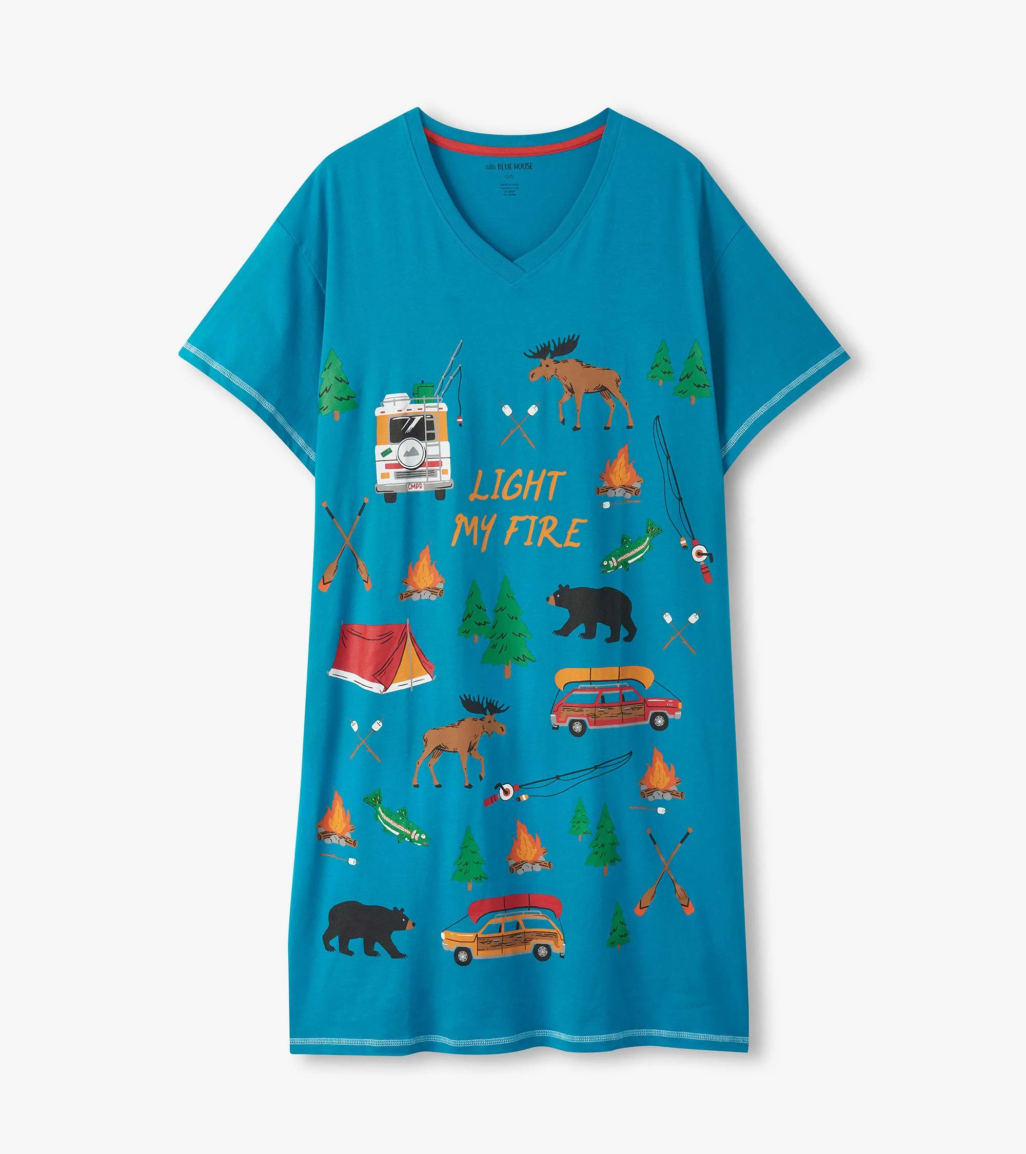 Women's Light My Fire Sleepshirt - Image 2