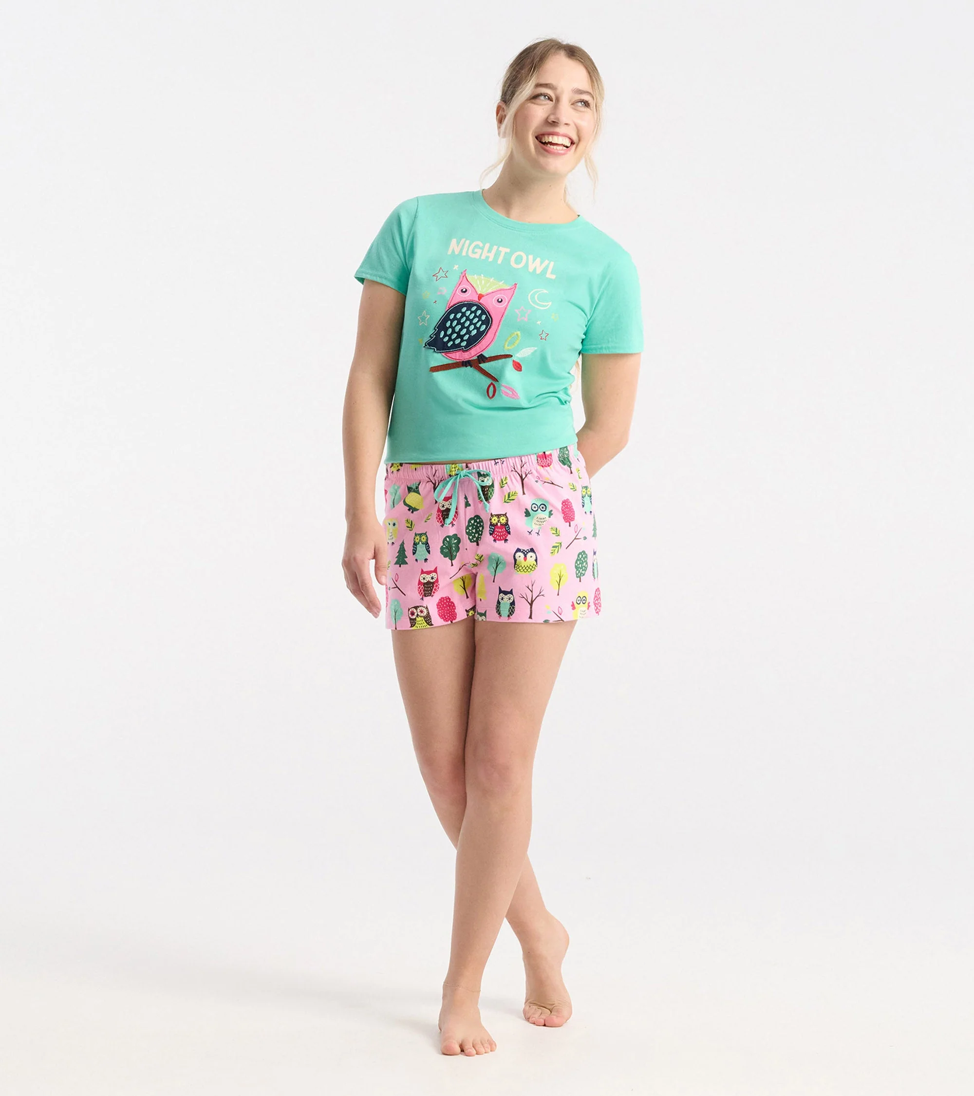 Women's Night Owl Pajama Tee - Image 3