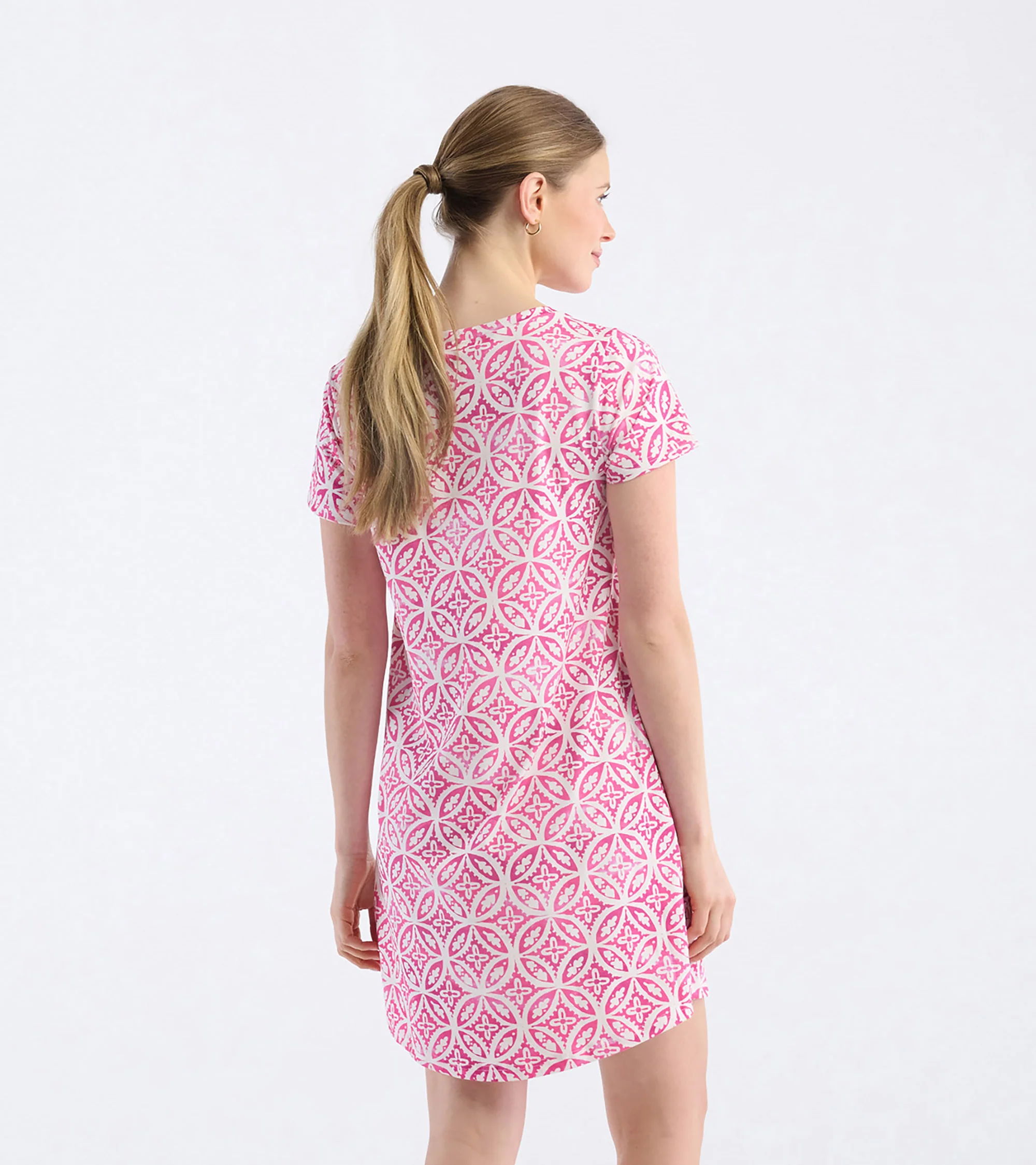 Women's Pink Lotus Nightdress - Image 3