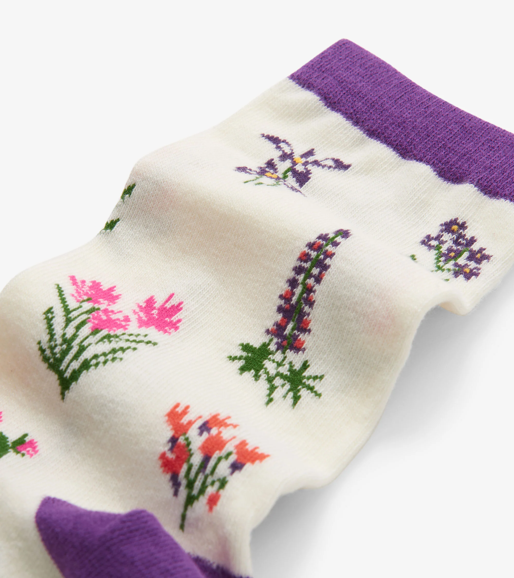 Women's Wildflowers Crew Socks - Image 5